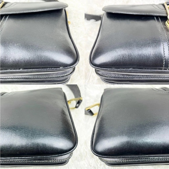 Gucci Black Leather Shoulder Bag - Picture 4 of 13